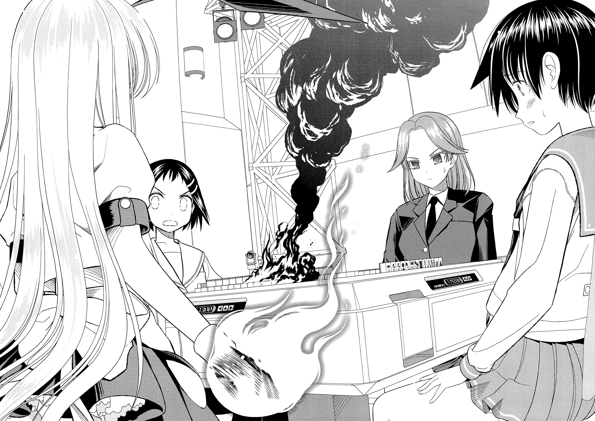 Saki Chapter 40 page 10 - Chapter 40: Flying Solo