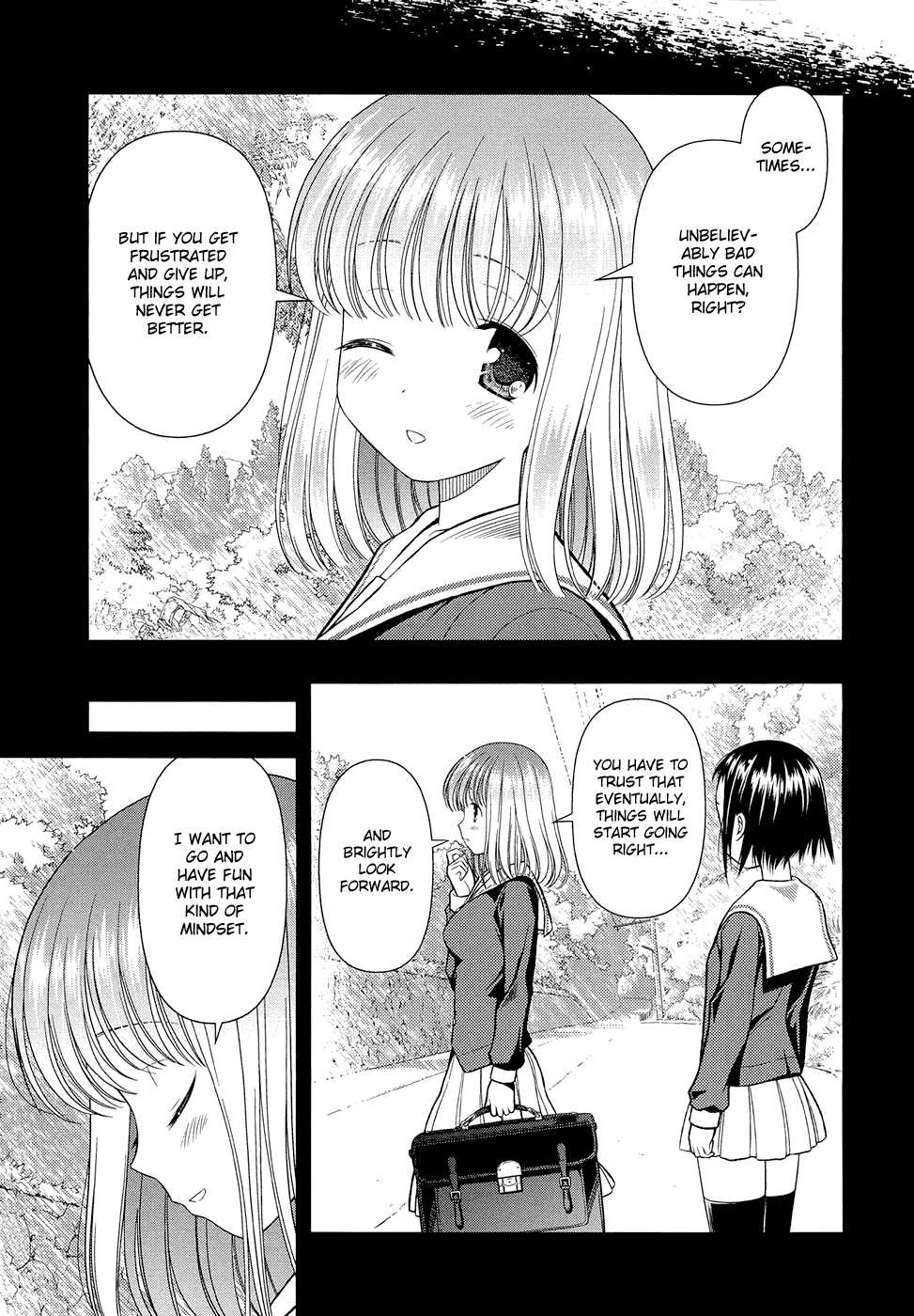 Saki Chapter 40 page 3 - Chapter 40: Flying Solo