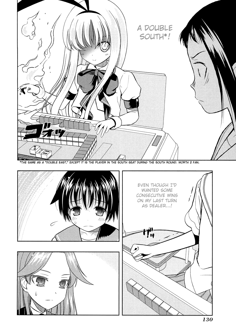 Saki Chapter 40 page 6 - Chapter 40: Flying Solo