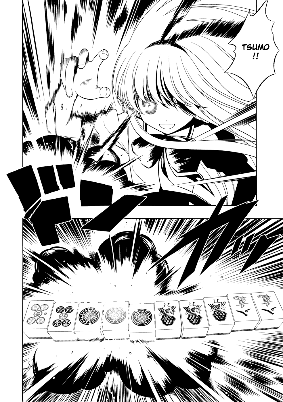 Saki Chapter 40 page 8 - Chapter 40: Flying Solo