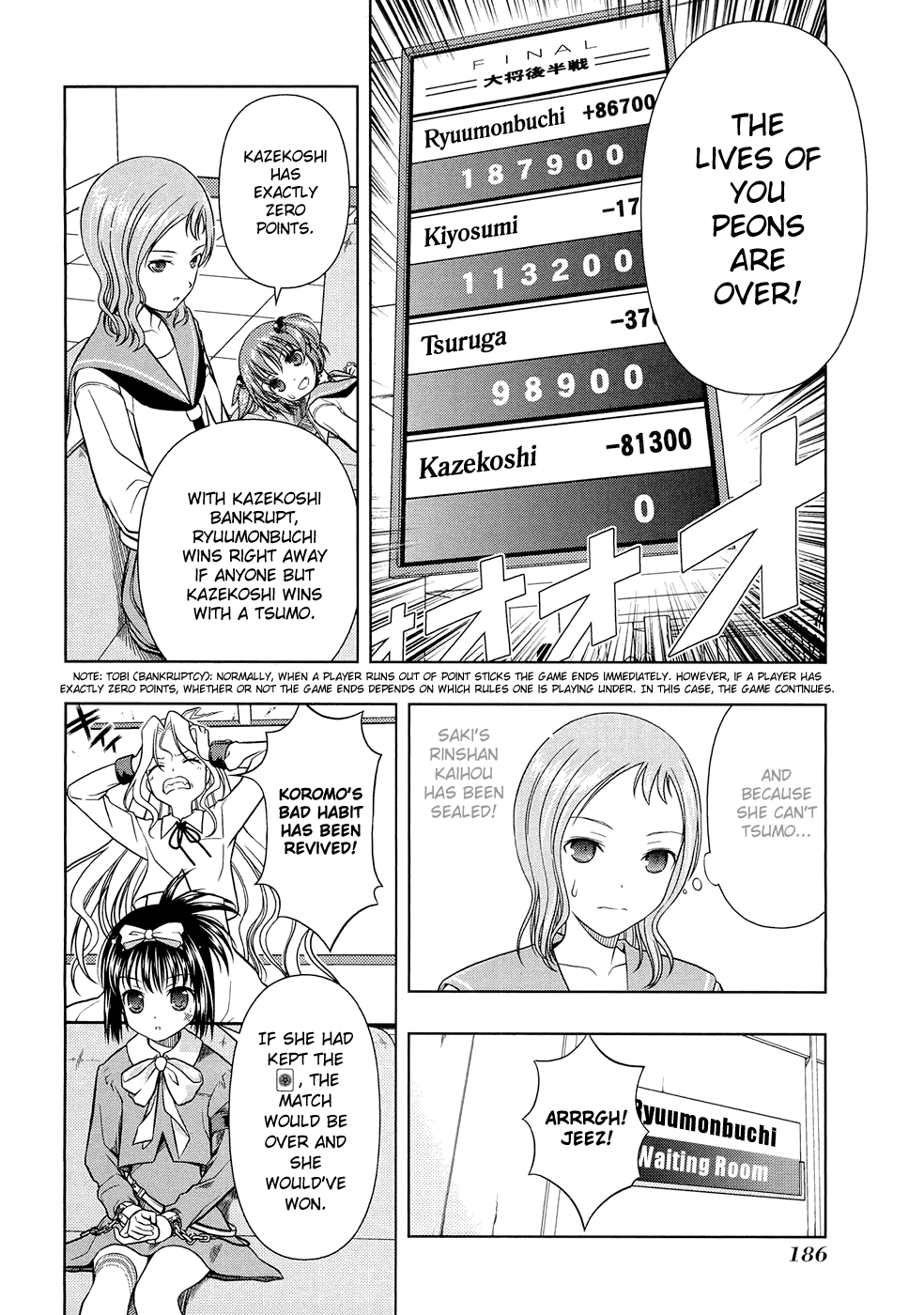 Saki Chapter 42 page 21 - Chapter 42: Nightmare