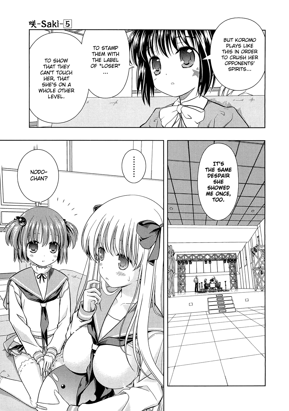 Saki Chapter 42 page 22 - Chapter 42: Nightmare