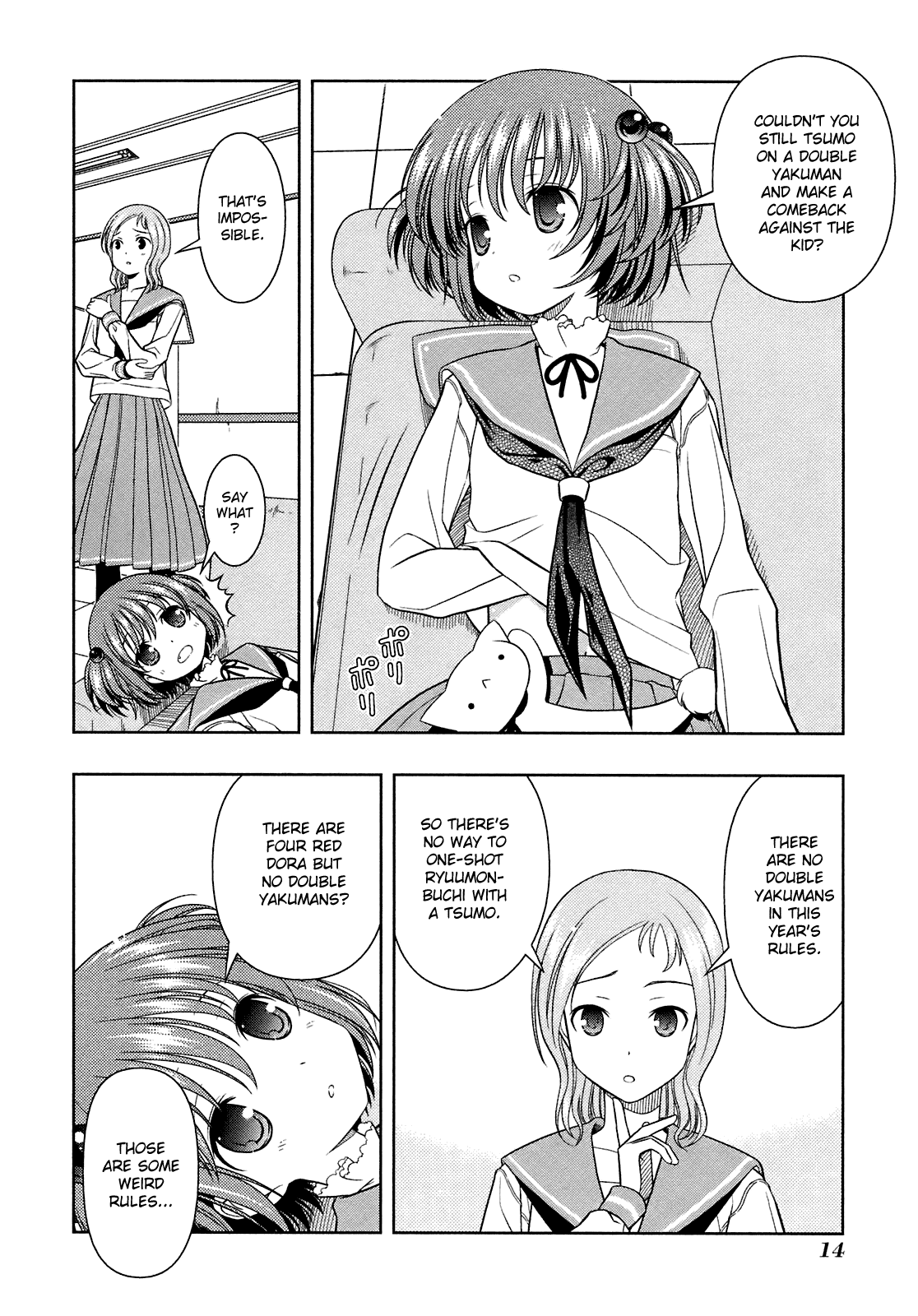 Saki Chapter 43 page 16 - Chapter 43: Crisis