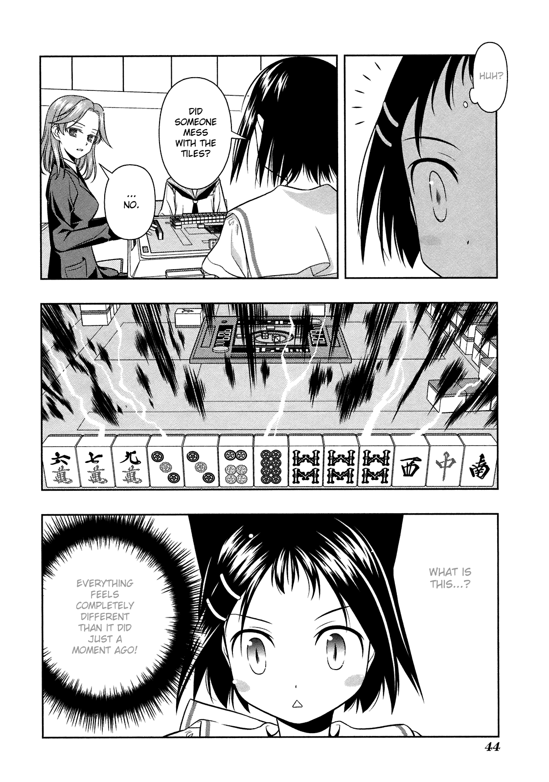 Saki Chapter 44 page 13 - Chapter 44: Roar