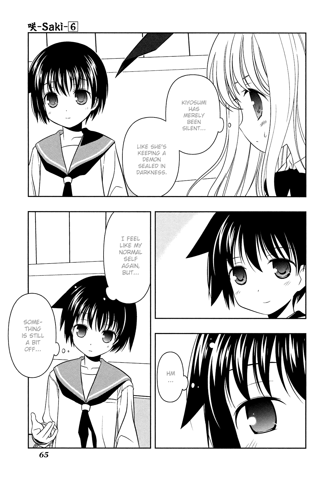 Saki Chapter 45 page 13 - Chapter 45: Release