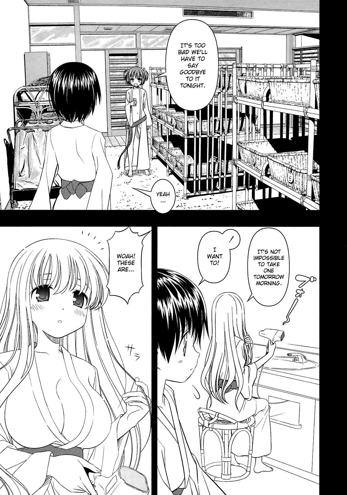 Saki Chapter 45 page 15 - Chapter 45: Release