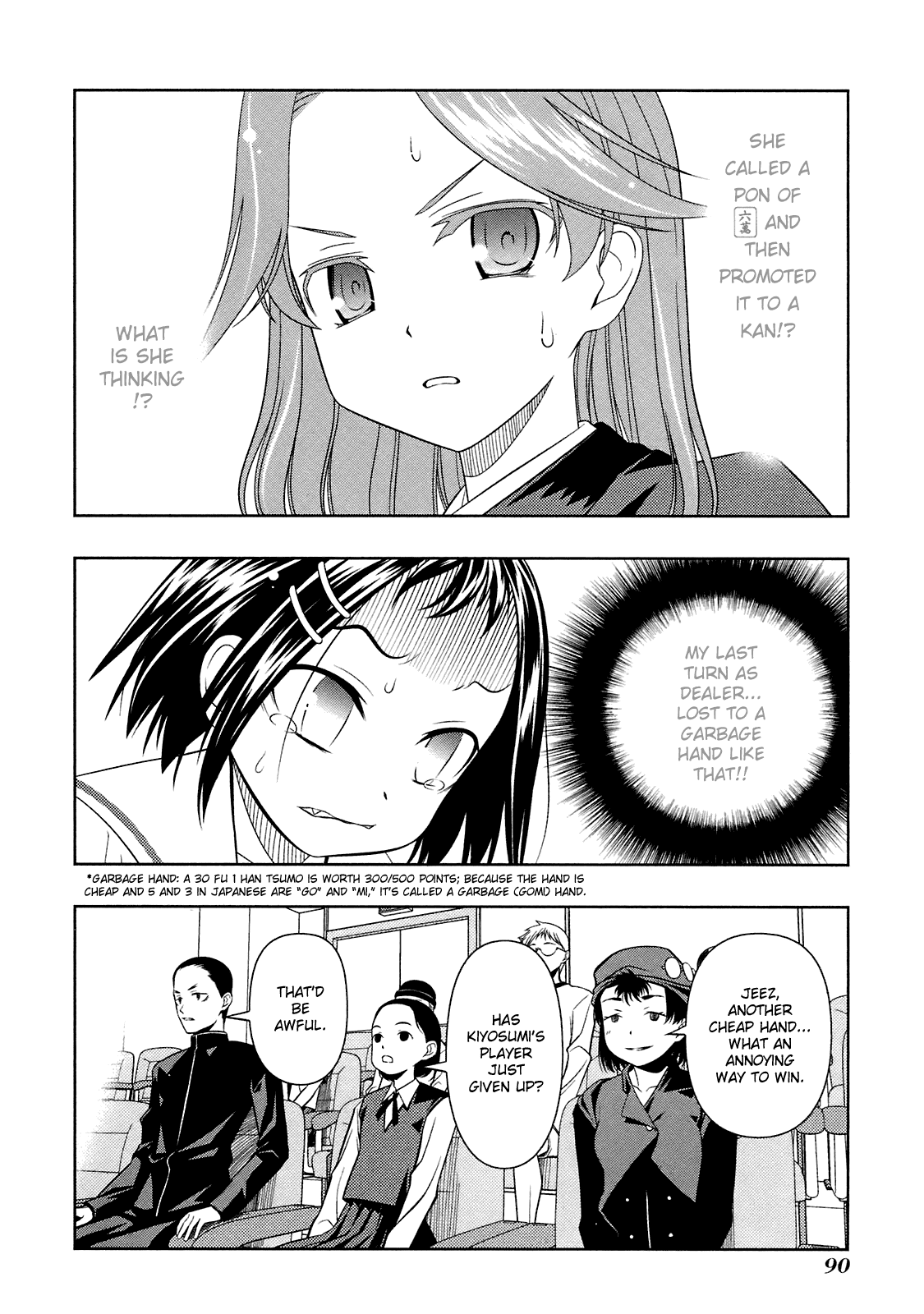 Saki Chapter 46 page 12 - Chapter 46: Unleashed