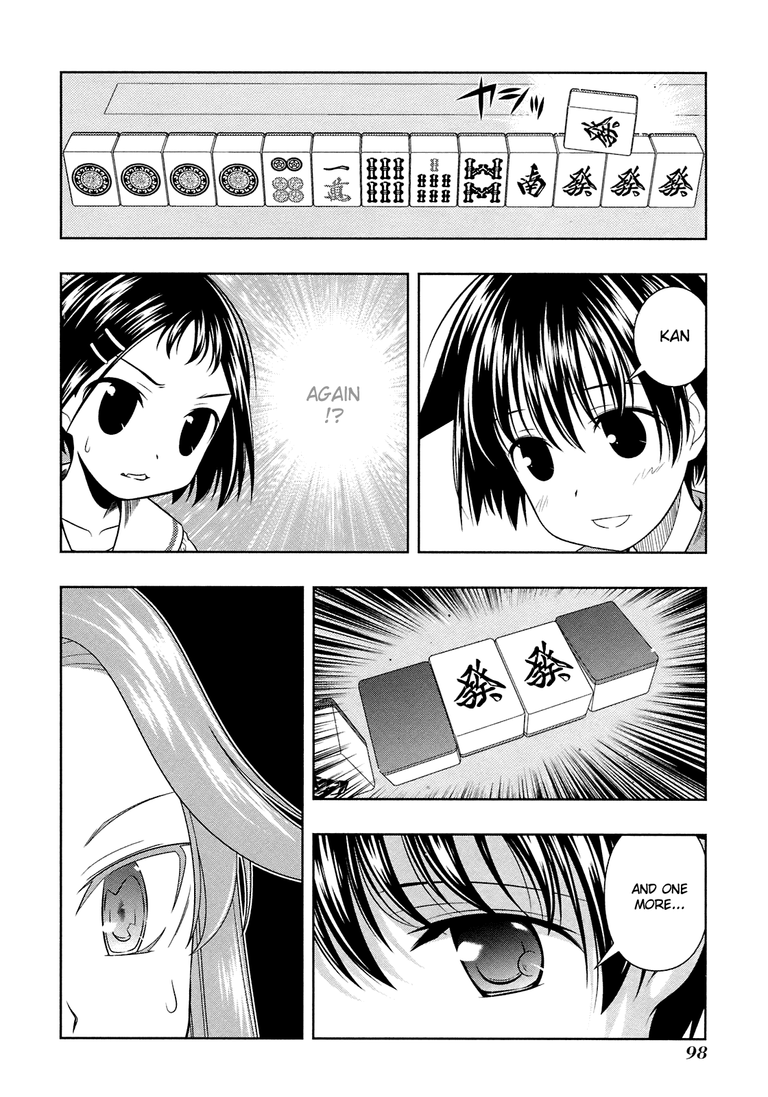 Saki Chapter 47 page 2 - Chapter 47: Cheap Hand