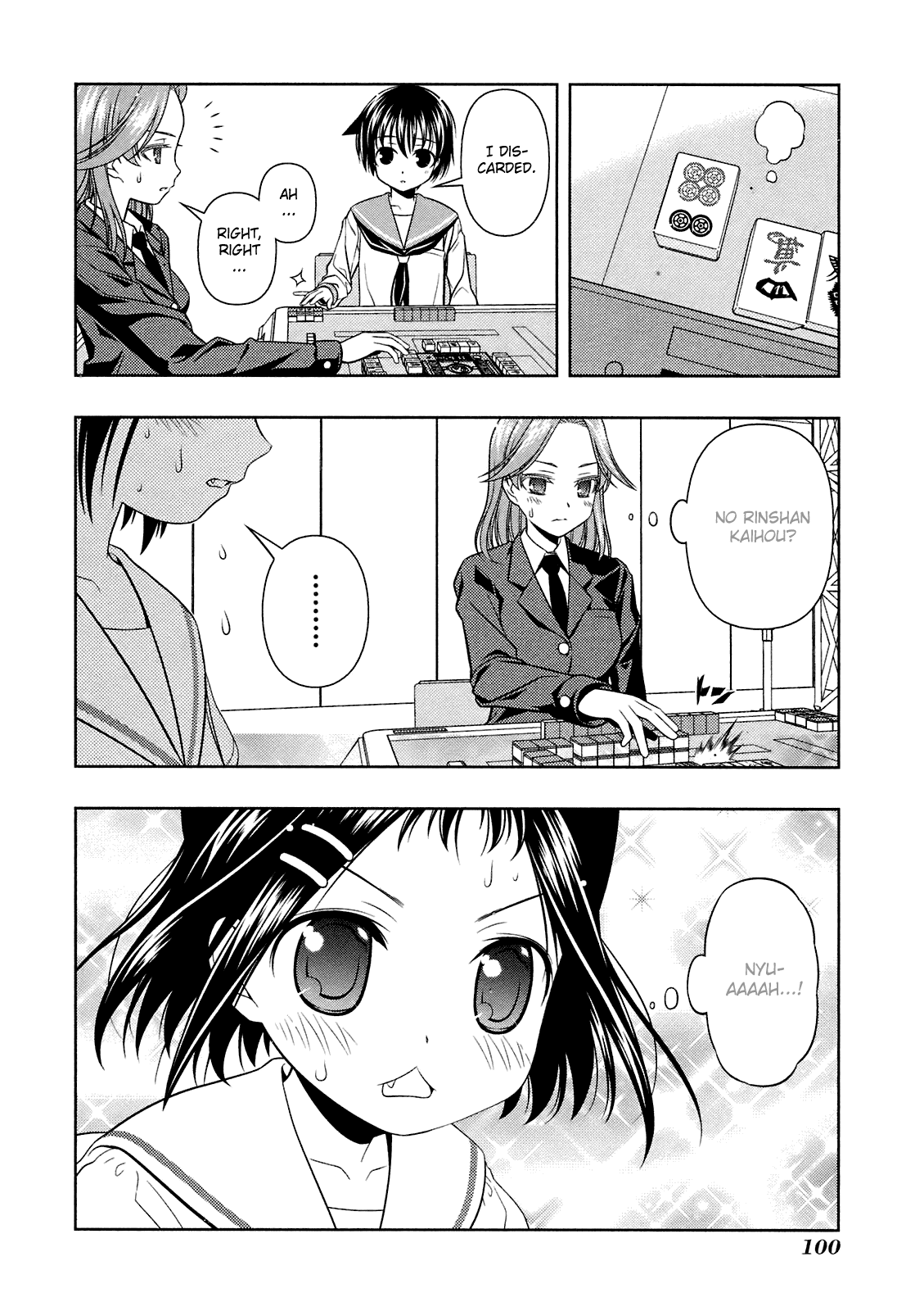 Saki Chapter 47 page 4 - Chapter 47: Cheap Hand