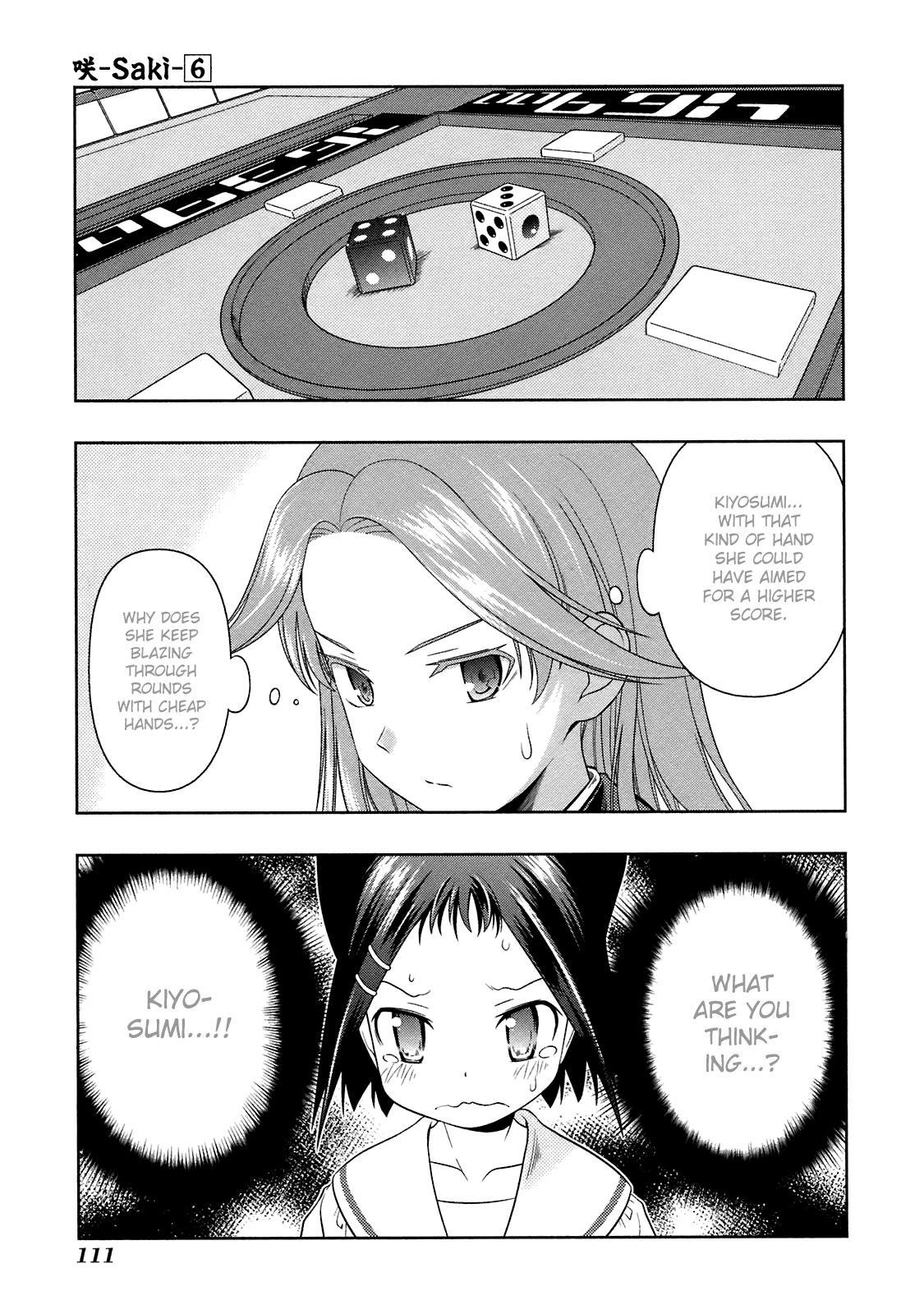 Saki Chapter 48 page 1 - Chapter 48: Transcendence