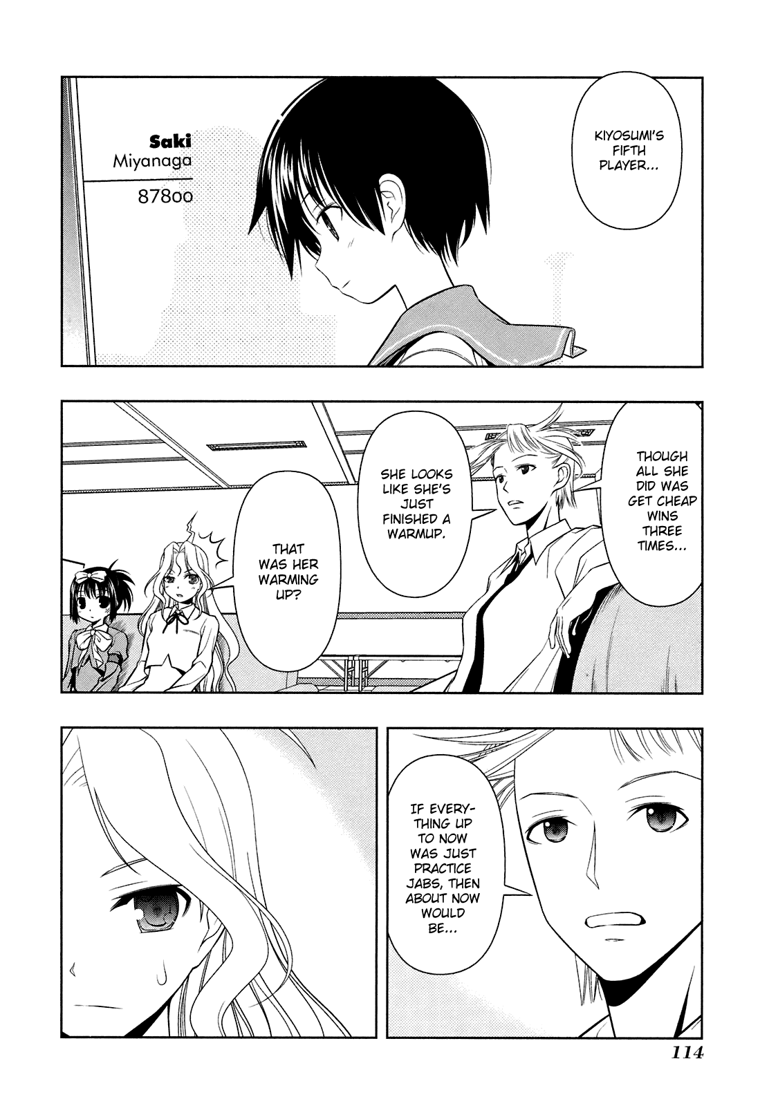 Saki Chapter 48 page 3 - Chapter 48: Transcendence