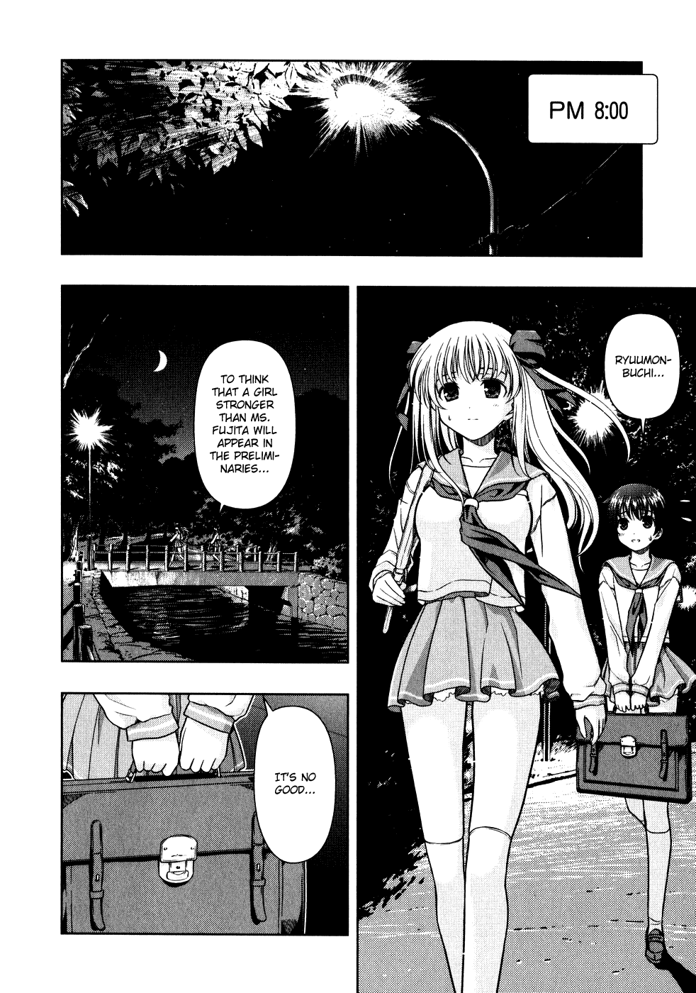 Saki Chapter 5 page 11 - Chapter 5: Crushing Defeat