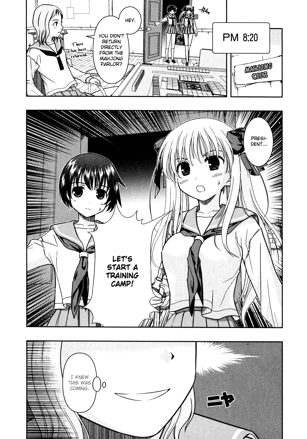 Saki Chapter 5 page 14 - Chapter 5: Crushing Defeat