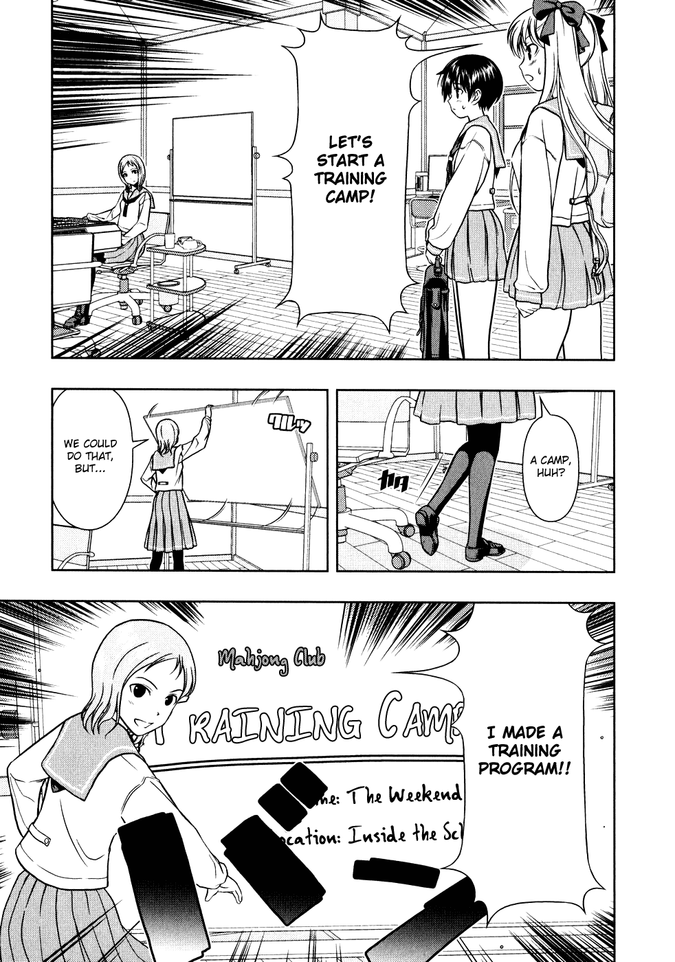 Saki Chapter 5 page 15 - Chapter 5: Crushing Defeat