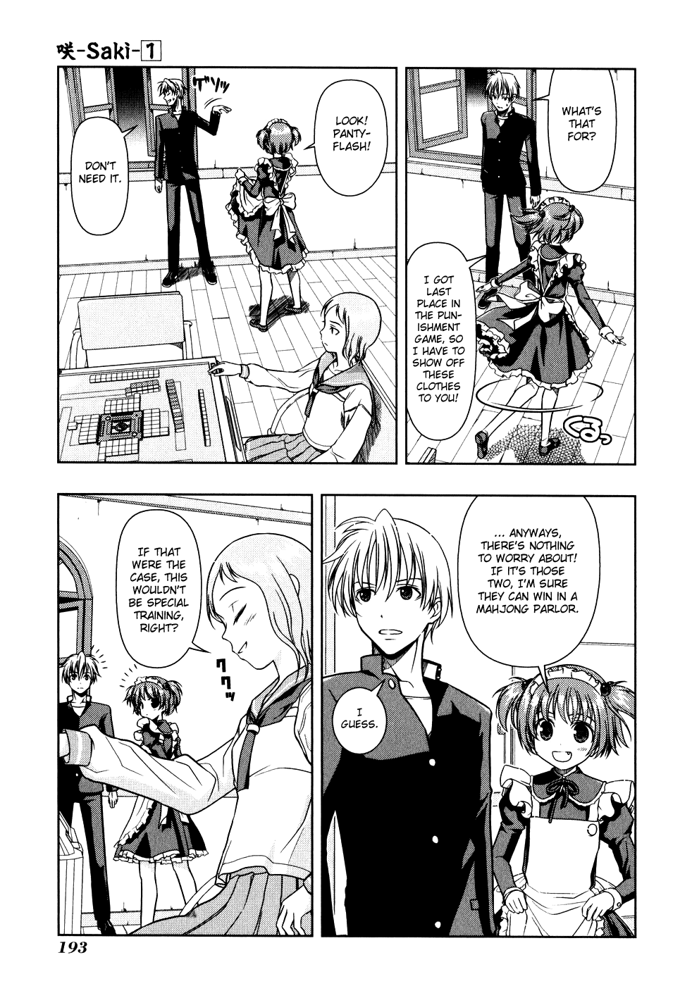 Saki Chapter 5 page 2 - Chapter 5: Crushing Defeat