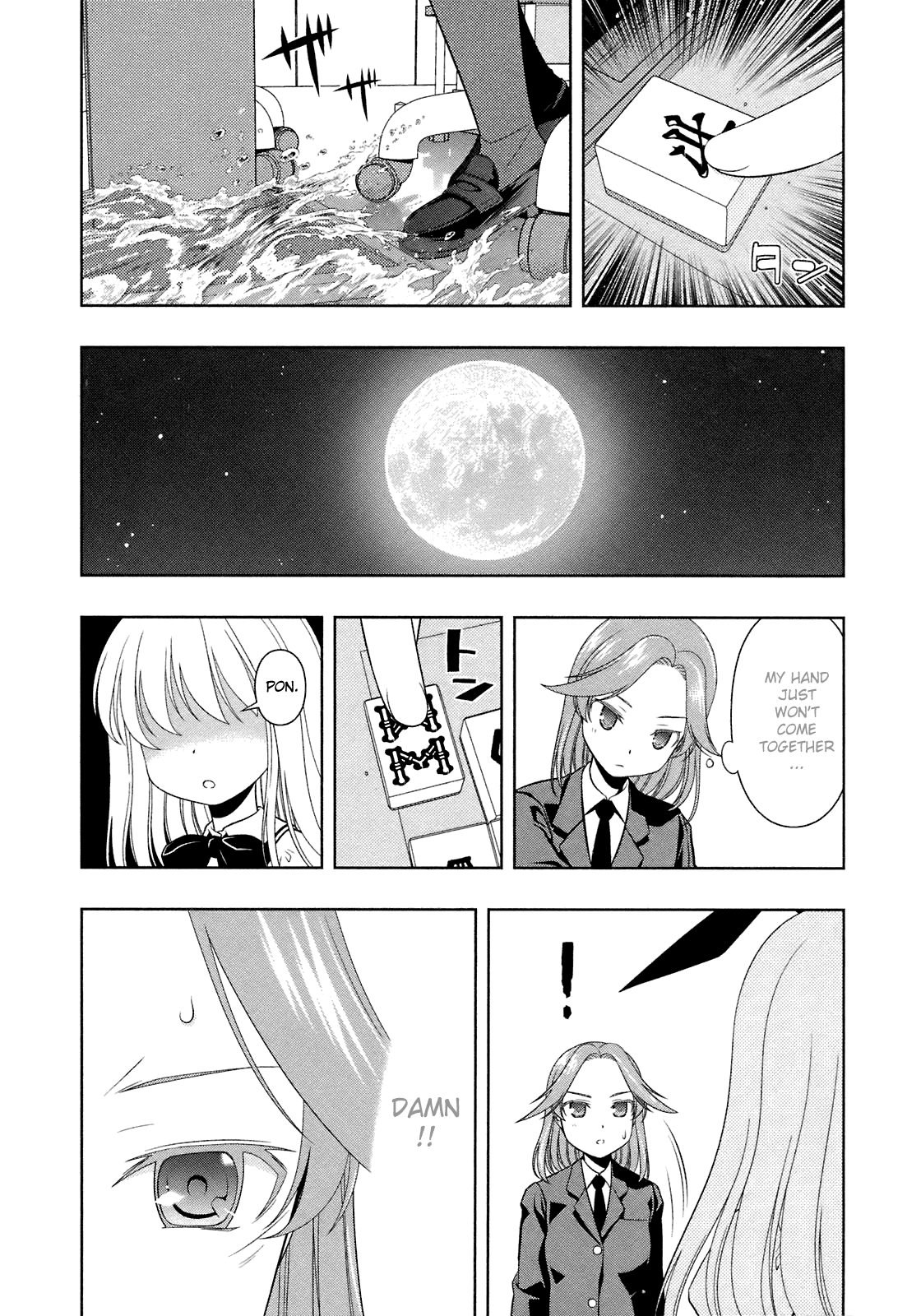 Saki Chapter 50 page 12 - Chapter 50: Stormy Sea
