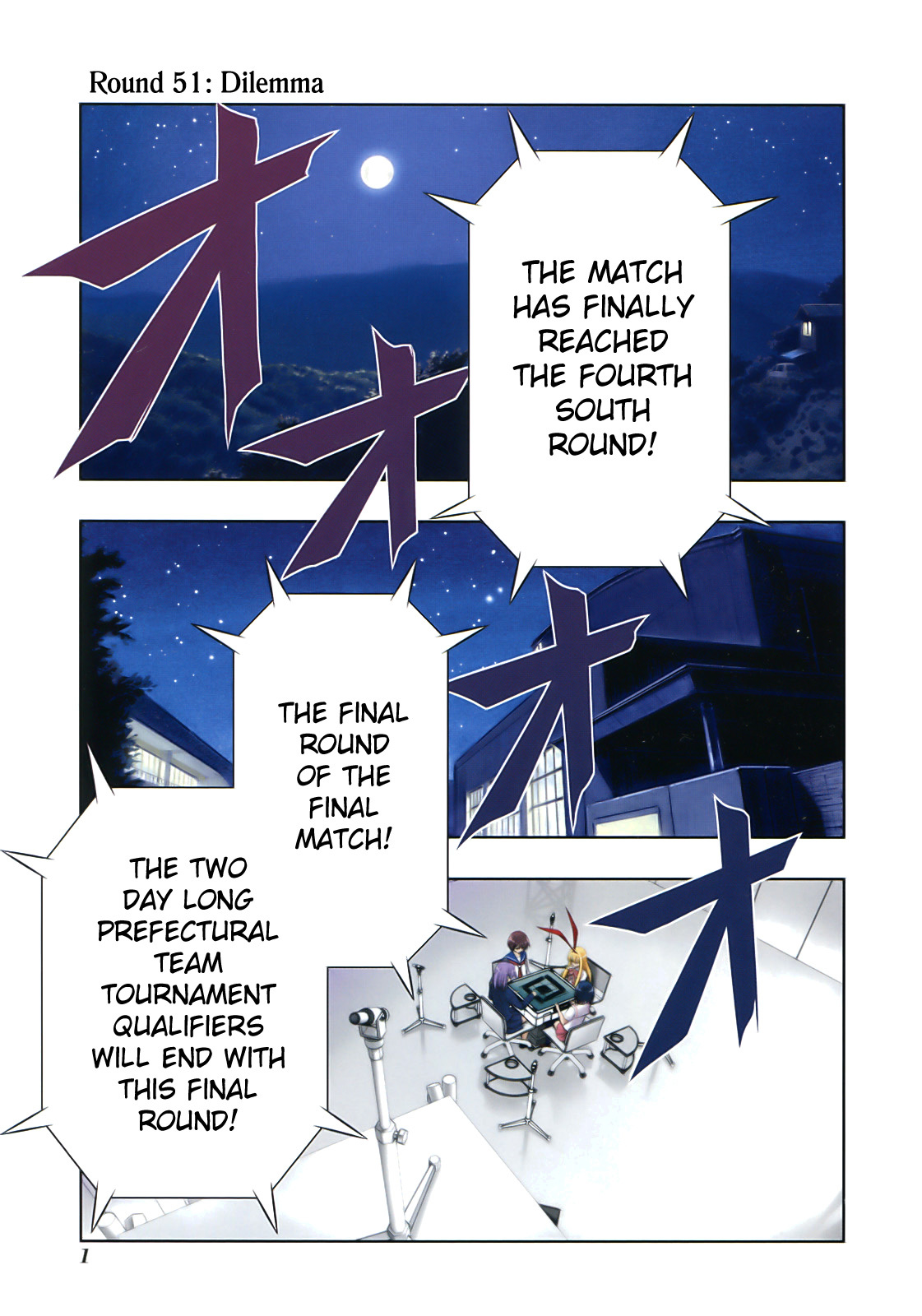 Saki Chapter 51 page 8 - Chapter 51: Dilemma