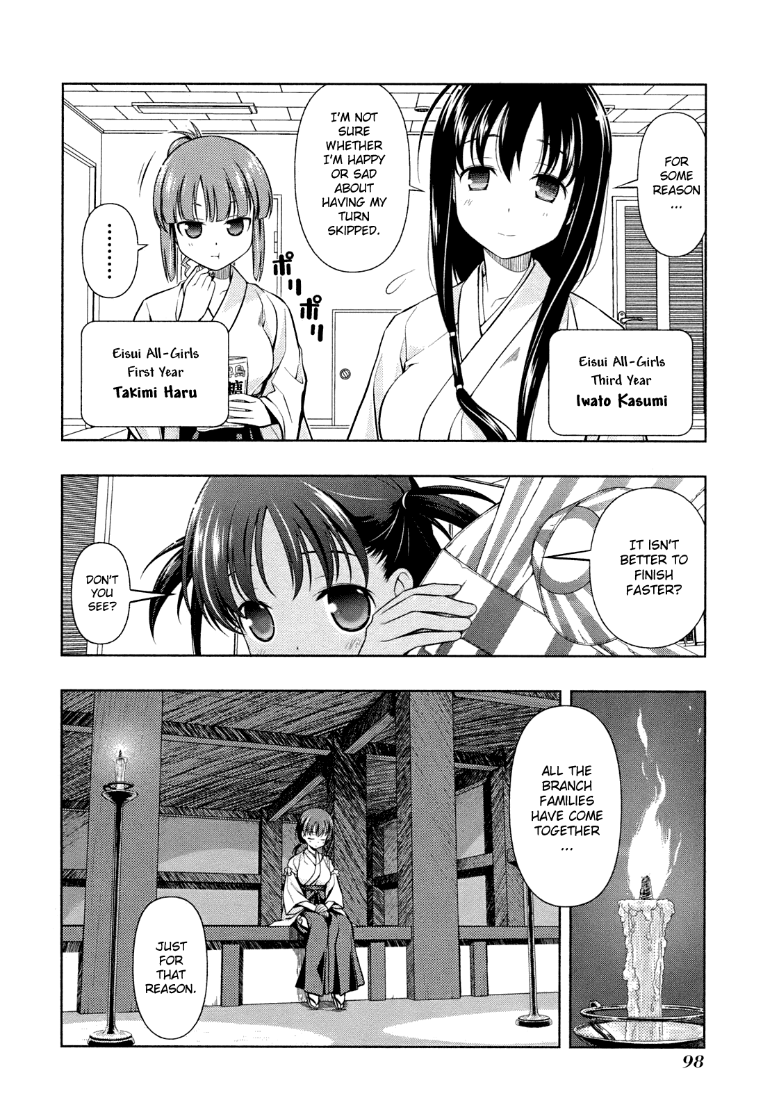Saki Chapter 56 page 14 - Chapter 56: The Nationals