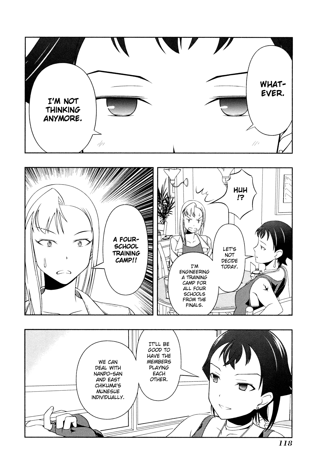 Saki Chapter 57 page 15 - Chapter 57: Four Schools