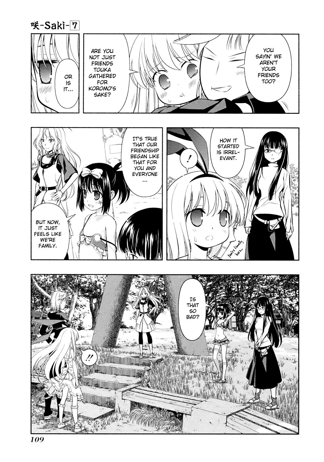 Saki Chapter 57 page 6 - Chapter 57: Four Schools