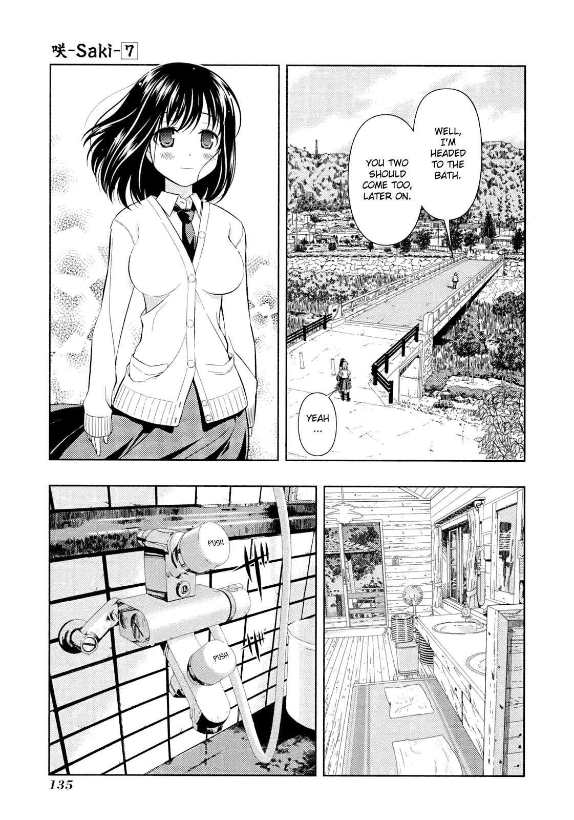 Saki Chapter 58 page 10 - Chapter 58: Training Camp
