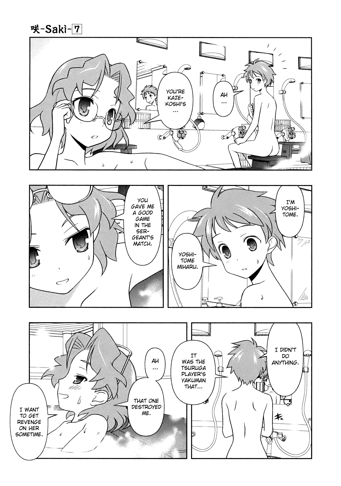 Saki Chapter 58 page 12 - Chapter 58: Training Camp