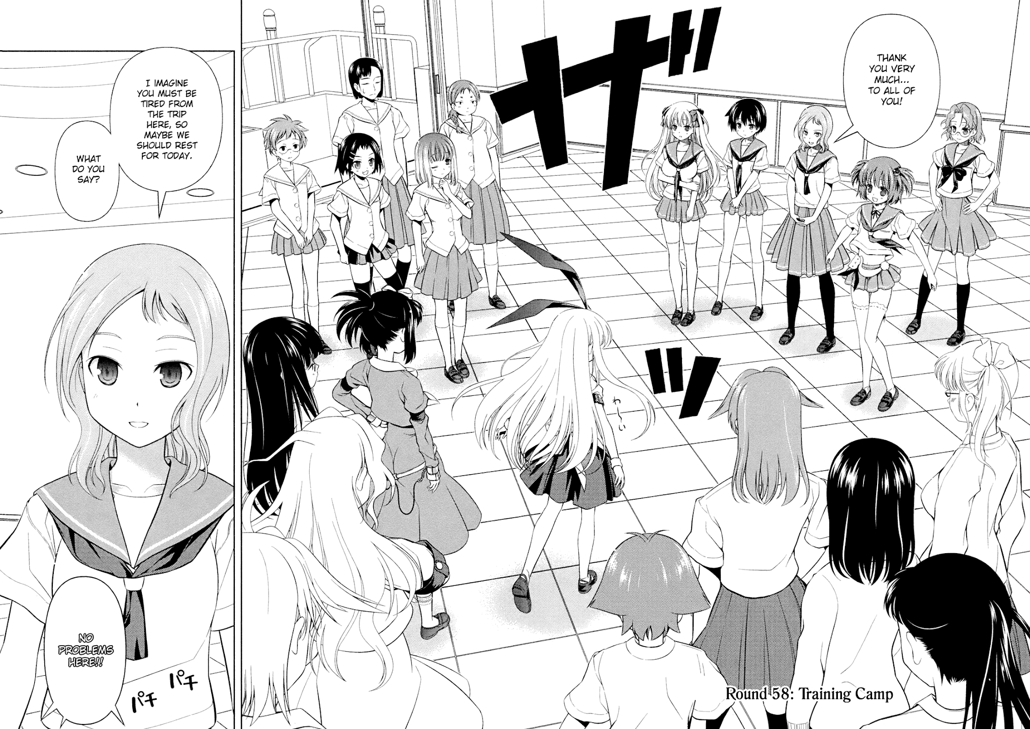 Saki Chapter 58 page 2 - Chapter 58: Training Camp