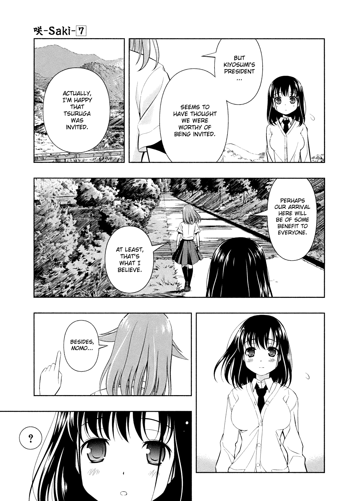Saki Chapter 58 page 6 - Chapter 58: Training Camp