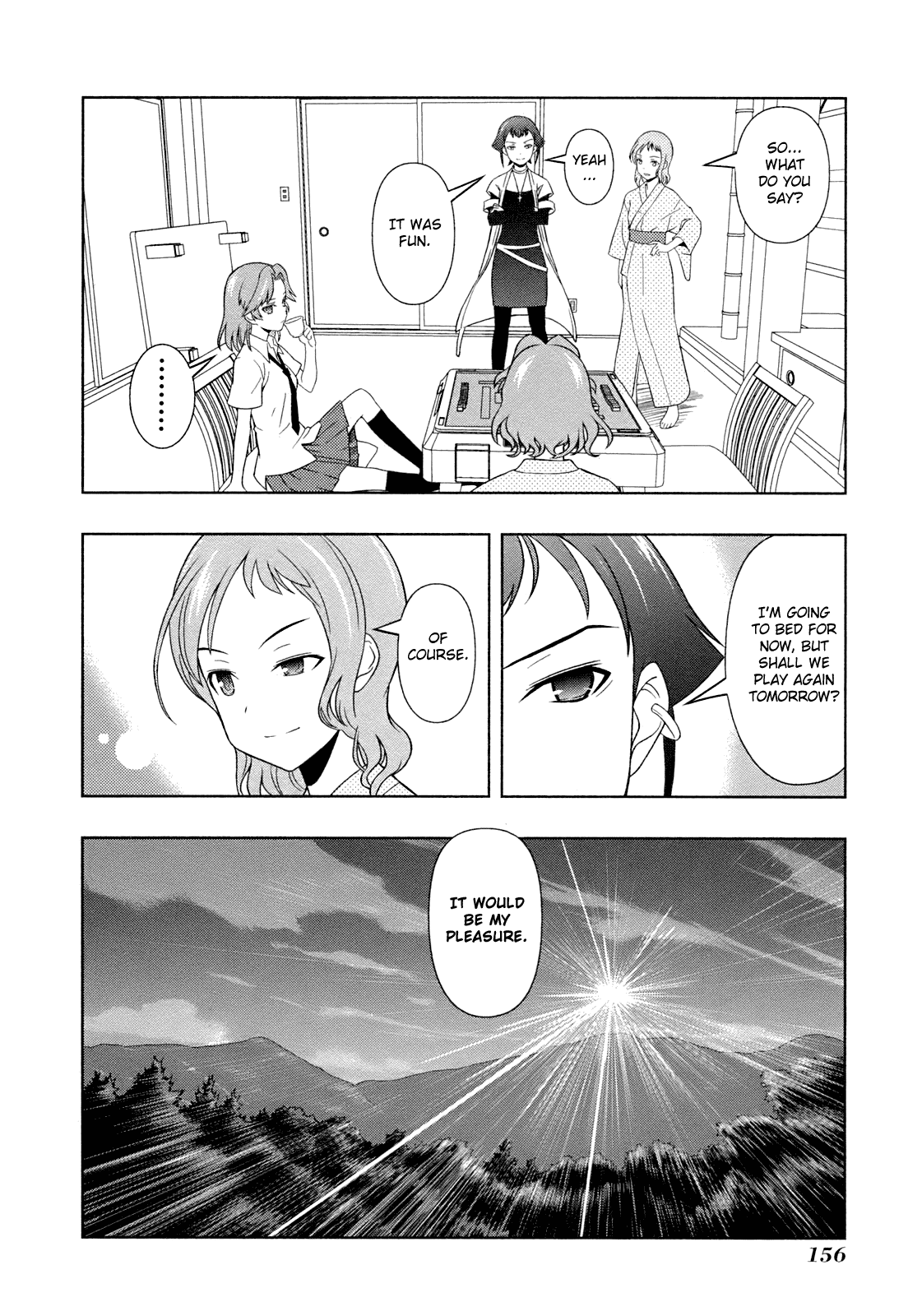 Saki Chapter 59 page 12 - Chapter 59: Complete Change