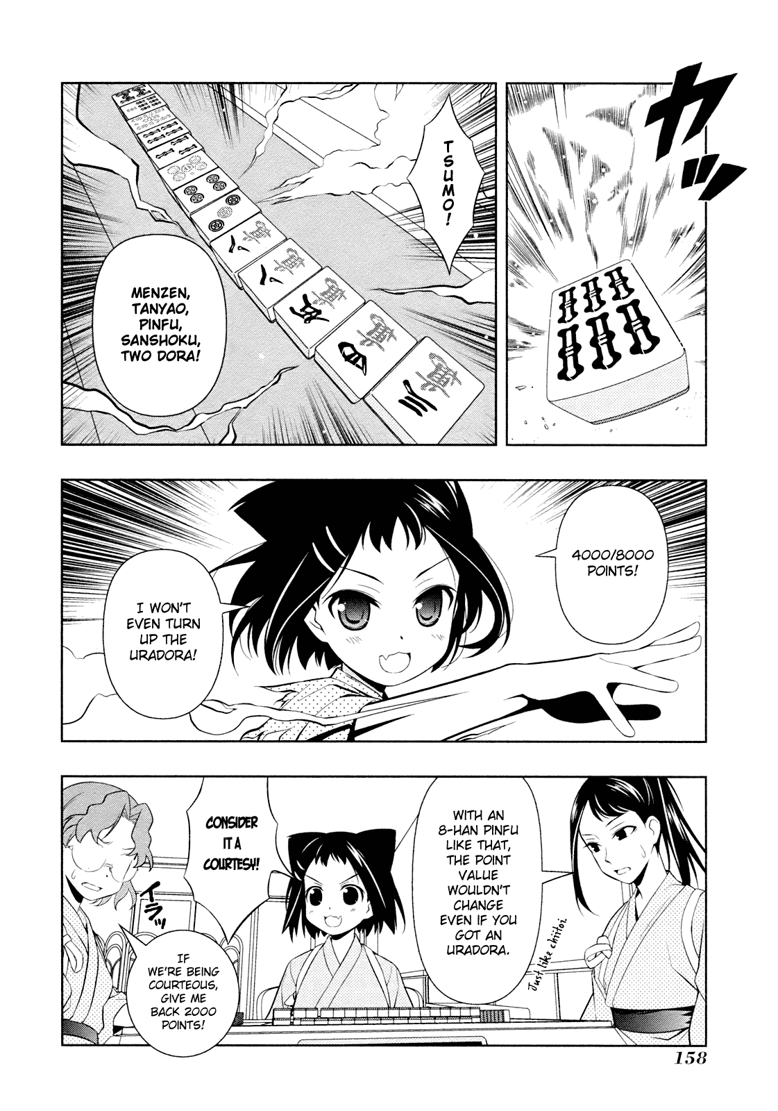 Saki Chapter 59 page 14 - Chapter 59: Complete Change