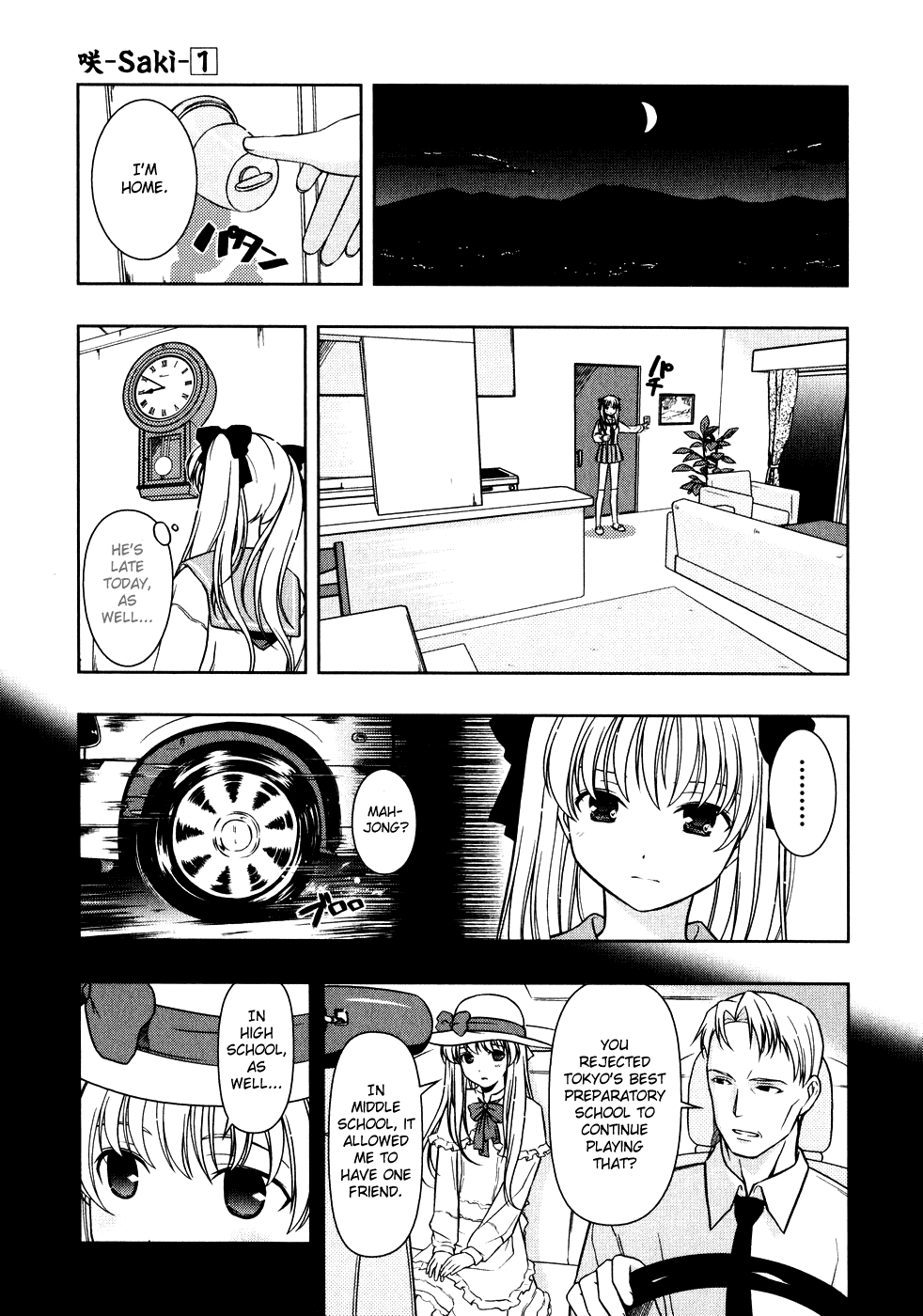 Saki Chapter 6 page 2 - Chapter 6: Resolve