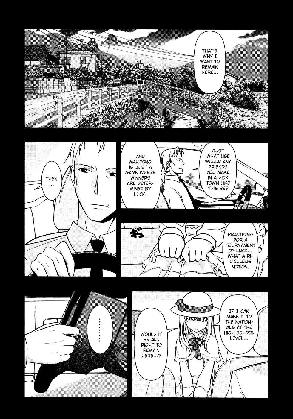 Saki Chapter 6 page 3 - Chapter 6: Resolve