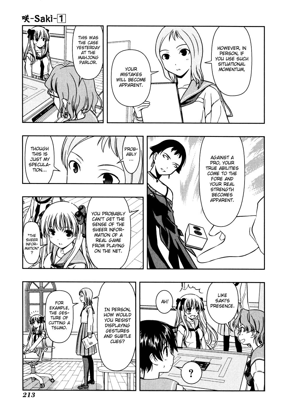 Saki Chapter 6 page 6 - Chapter 6: Resolve