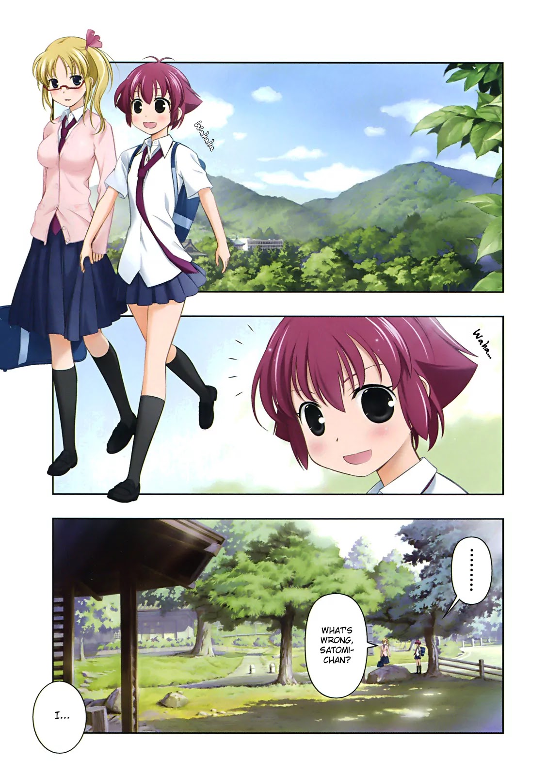 Saki Chapter 60.1 page 1 - Chapter 60.1