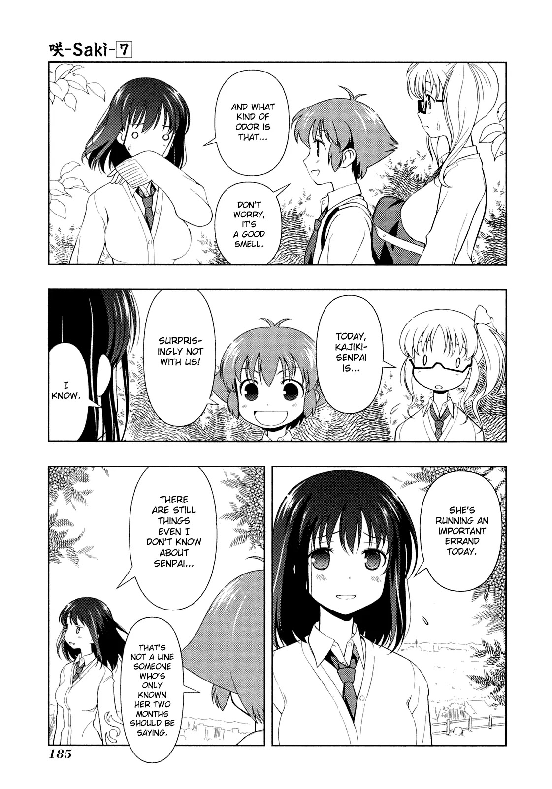 Saki Chapter 60.1 page 4 - Chapter 60.1