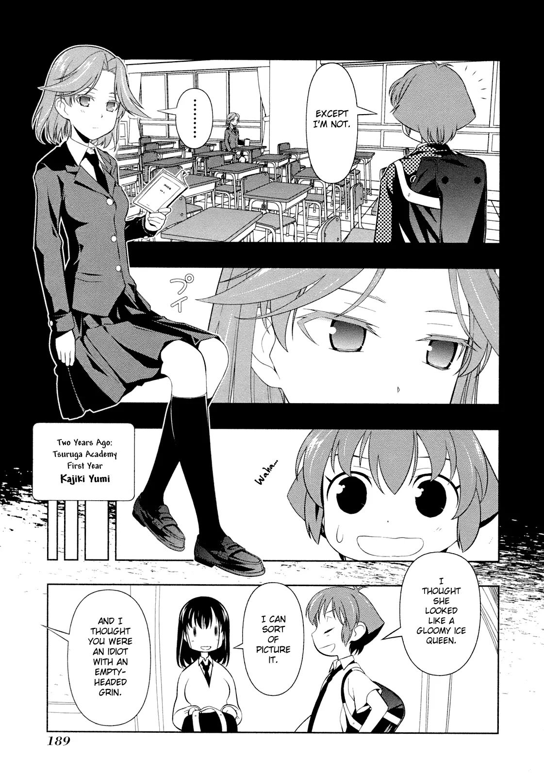 Saki Chapter 60.1 page 8 - Chapter 60.1