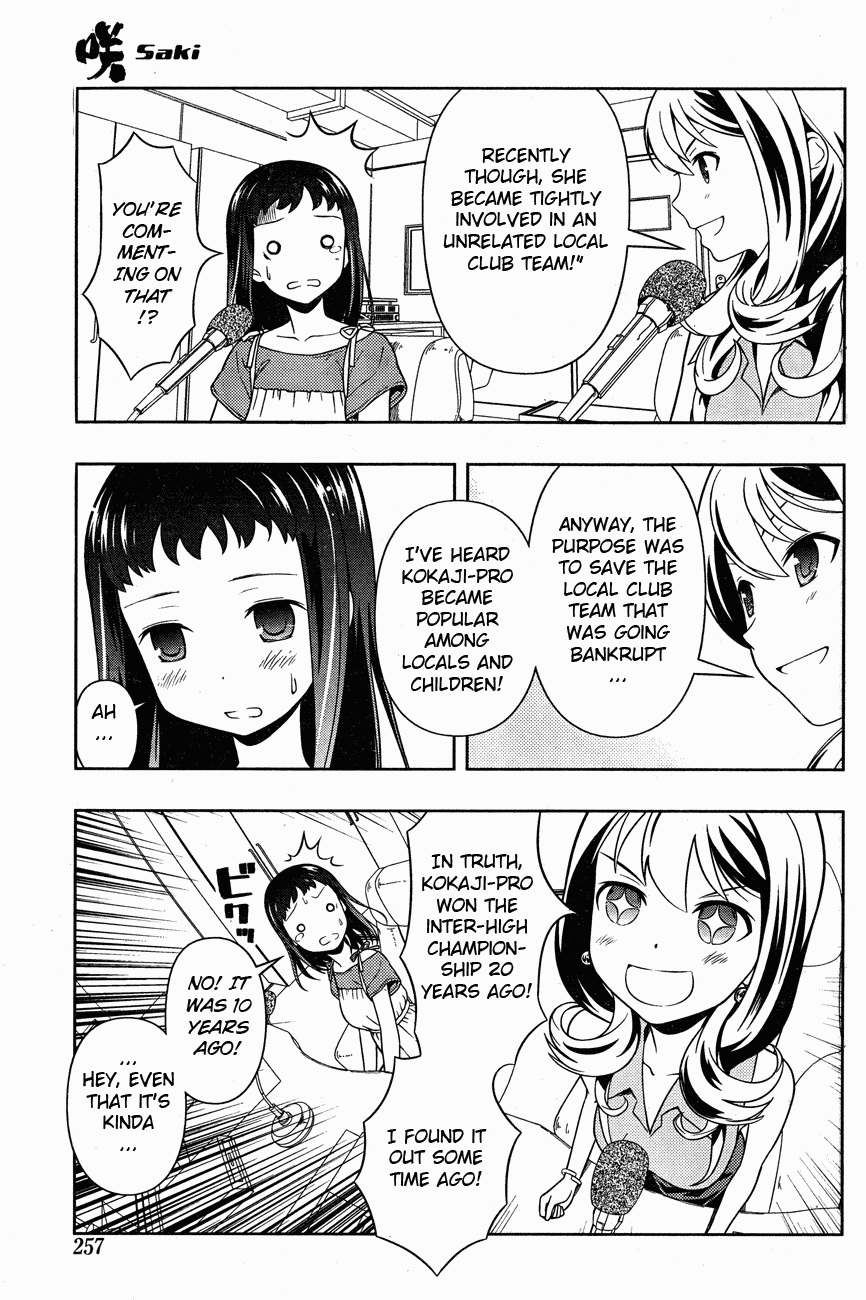 Saki Chapter 64 page 6 - Chapter 64: Proceeding to the Capital