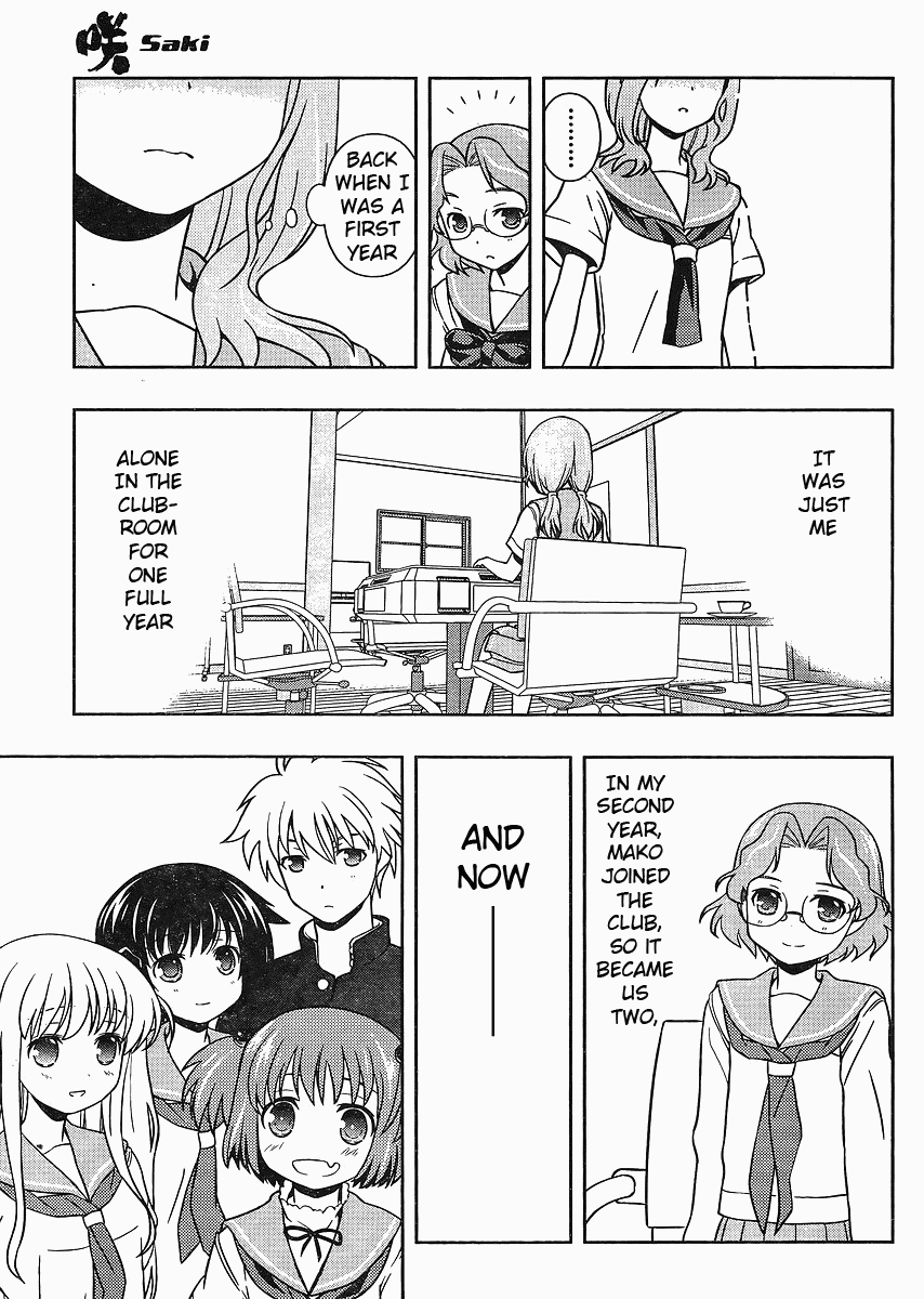 Saki Chapter 67 page 14 - Chapter 67: Cheering