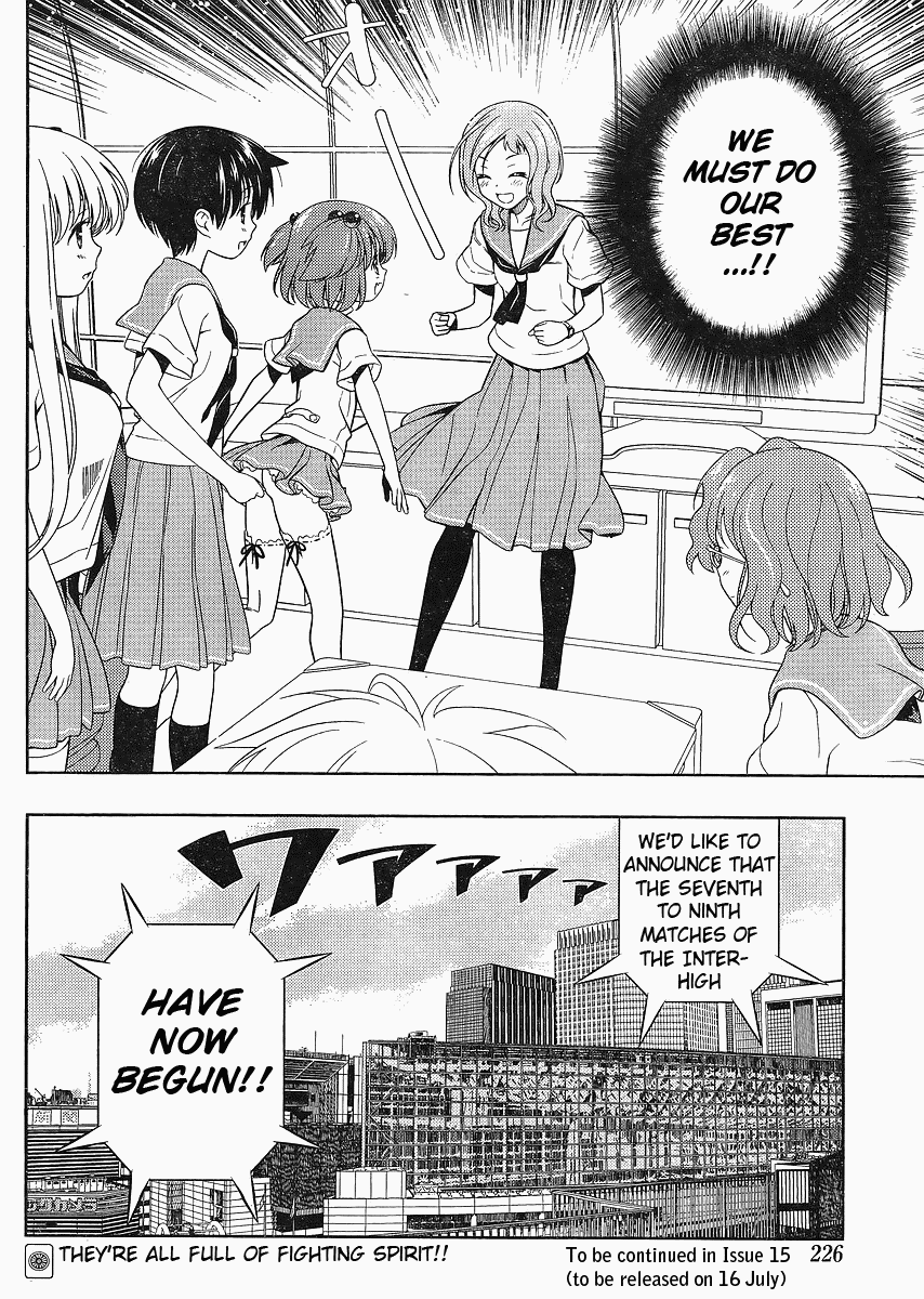 Saki Chapter 67 page 17 - Chapter 67: Cheering