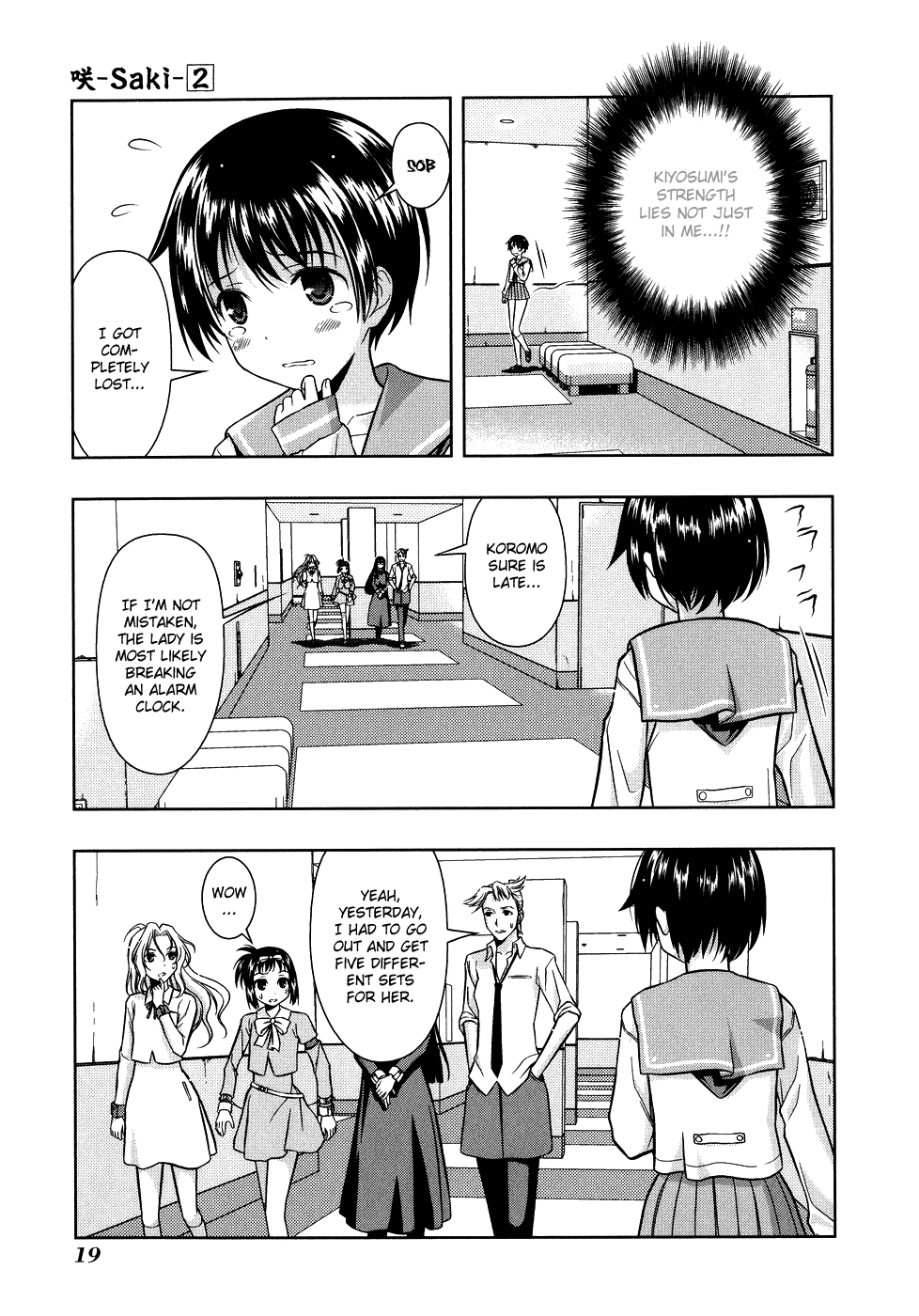Saki Chapter 7 page 24 - Chapter 7: Preliminaries