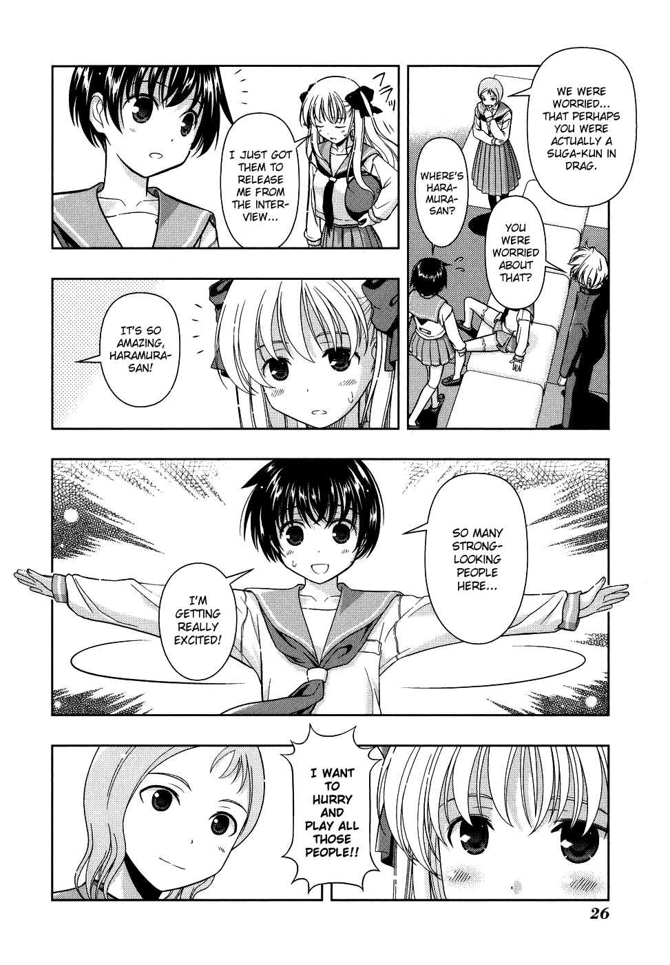 Saki Chapter 7 page 29 - Chapter 7: Preliminaries