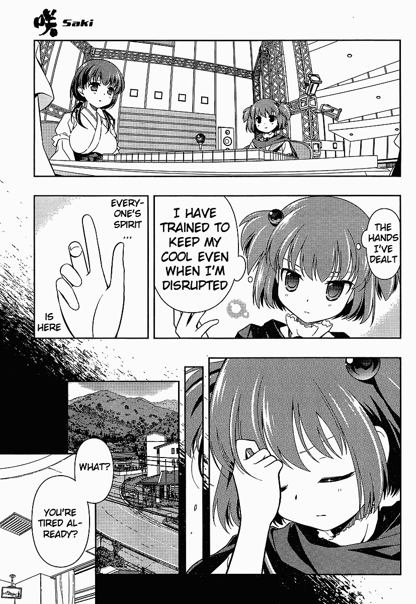 Saki Chapter 70 page 12 - Chapter 70: East Wind