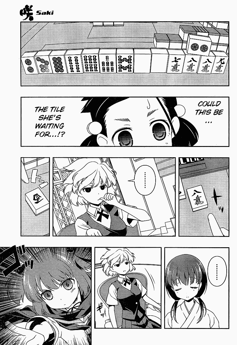Saki Chapter 70 page 9 - Chapter 70: East Wind