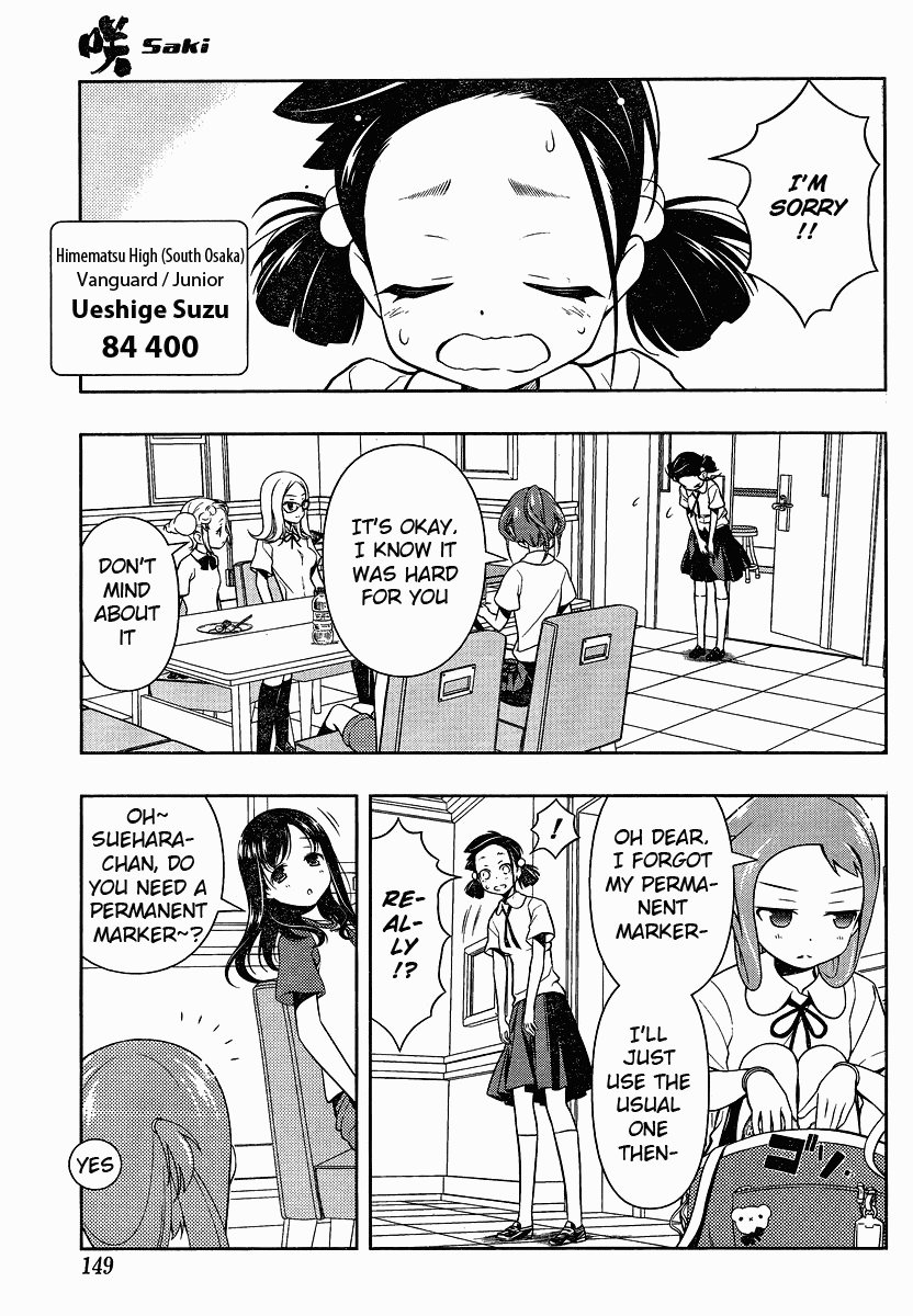 Saki Chapter 75 page 5 - Chapter 75: Recapture