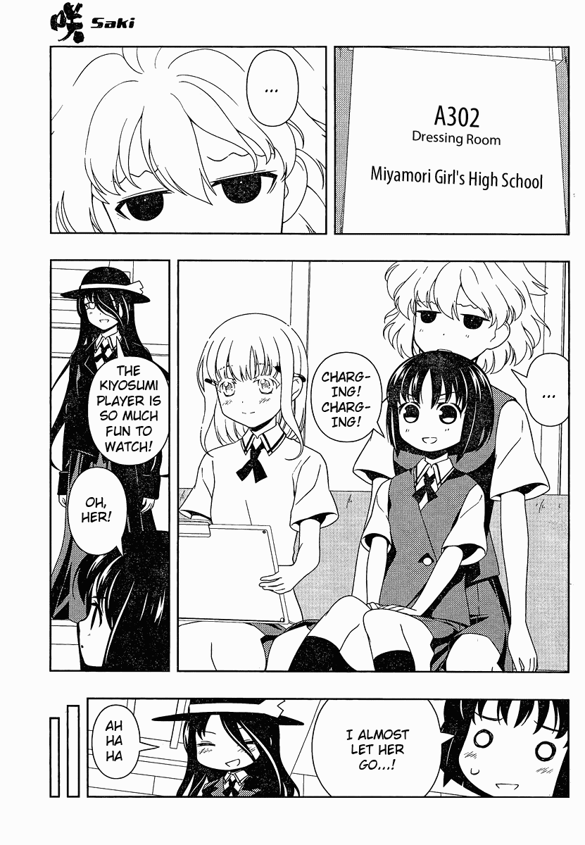 Saki Chapter 79 page 11 - Chapter 79: Complication