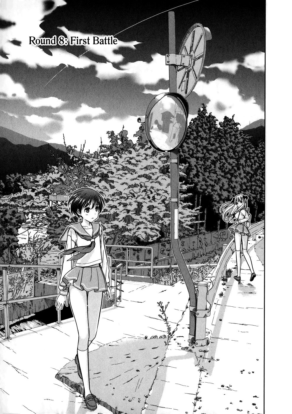Saki Chapter 8 page 1 - Chapter 8: First Battle