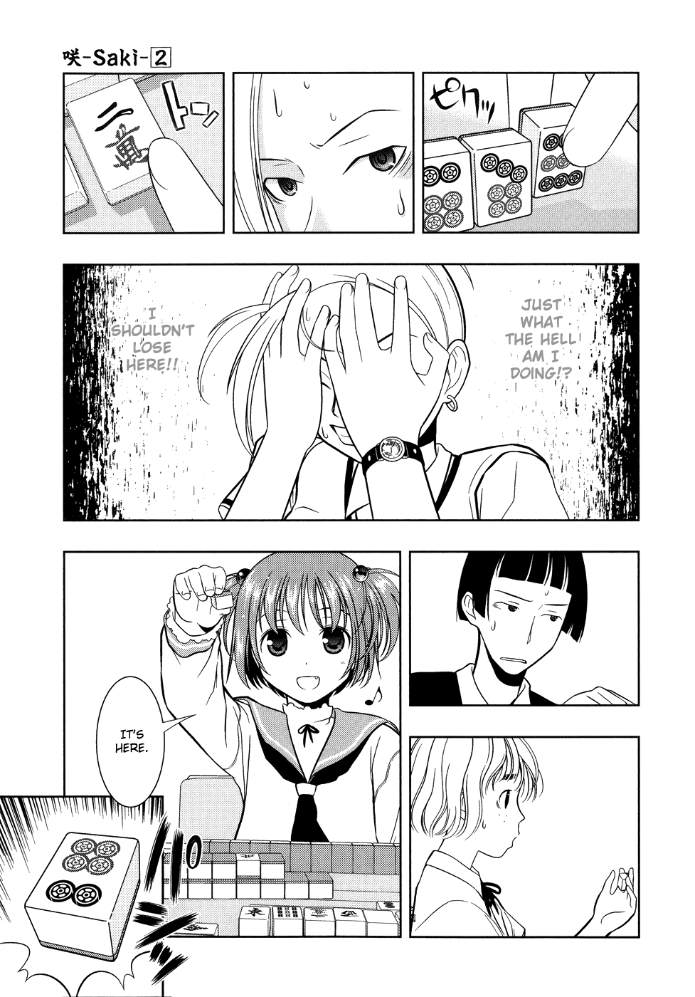 Saki Chapter 8 page 15 - Chapter 8: First Battle