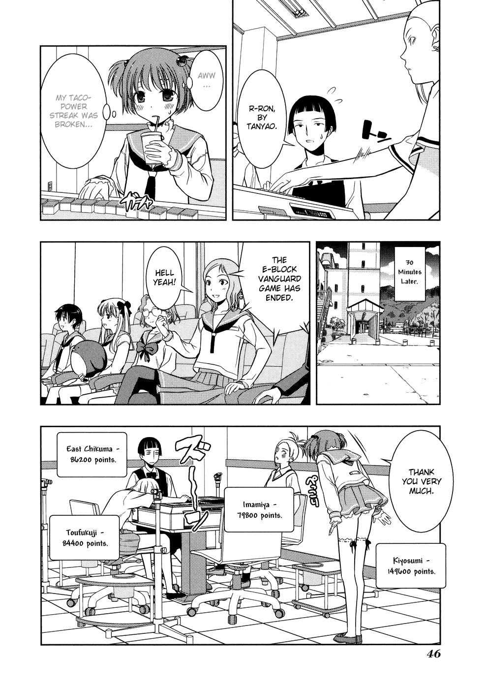 Saki Chapter 8 page 18 - Chapter 8: First Battle