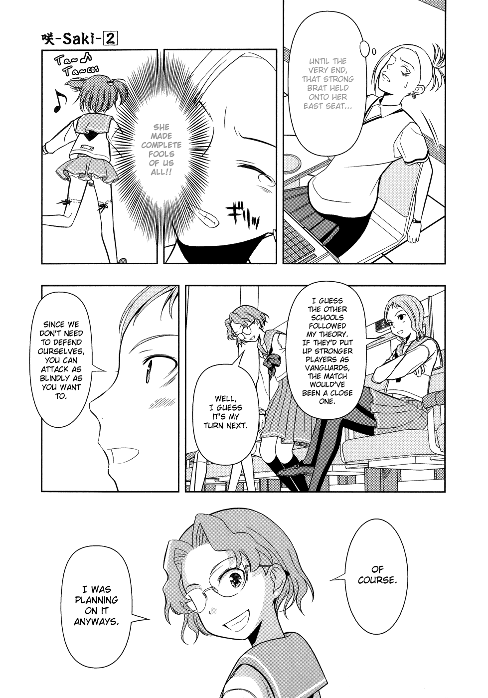 Saki Chapter 8 page 19 - Chapter 8: First Battle