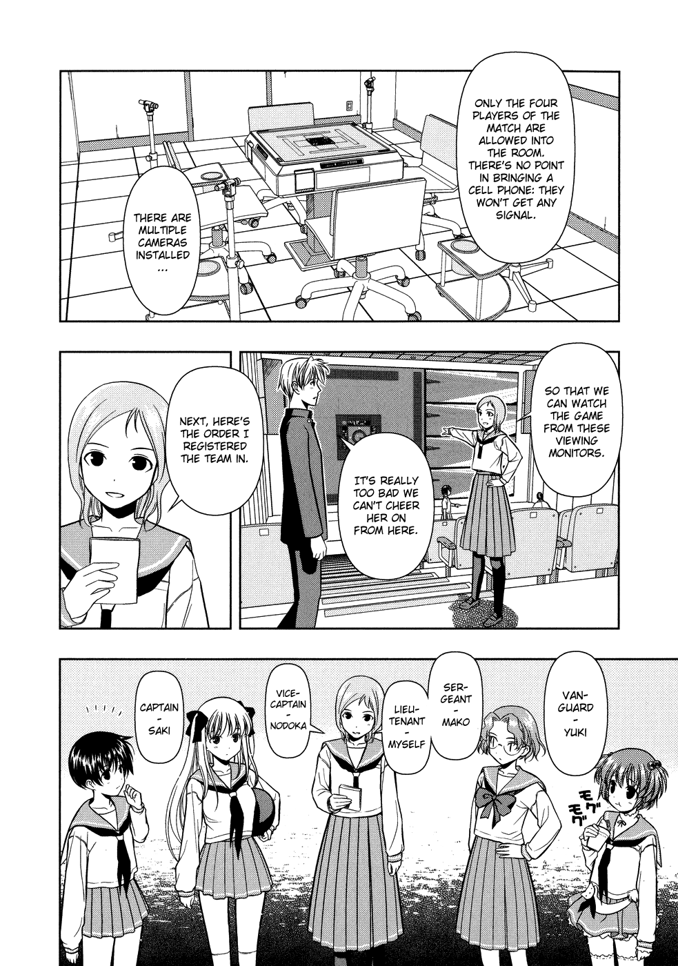 Saki Chapter 8 page 2 - Chapter 8: First Battle